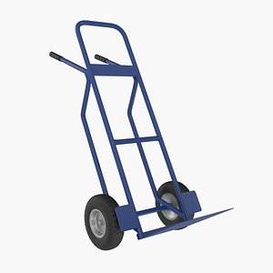3D model Blue Hand Truck