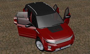 3D Rang Rover