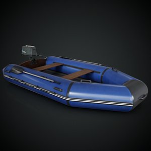 Inflatable Boat Intex Challenger 3D Model - TurboSquid 1415151