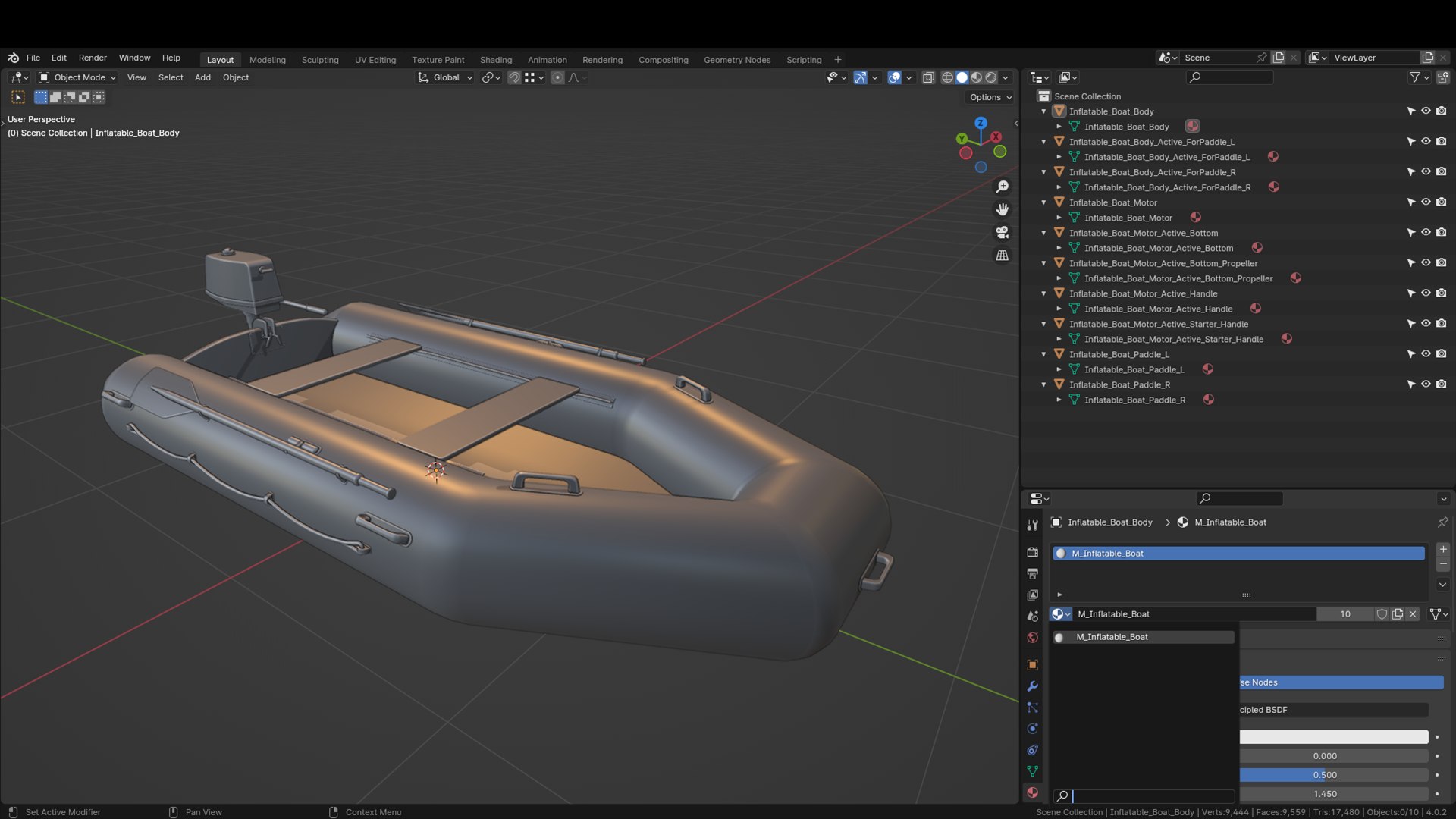Inflatable Boat 3D model https://p.turbosquid.com/ts-thumb/KL/YNnzvh/TZ/screenshot_blender/png/1711904260/1920x1080/fit_q87/bd774951c44533fff448c8b75a92c79734db47c6/screenshot_blender.jpg