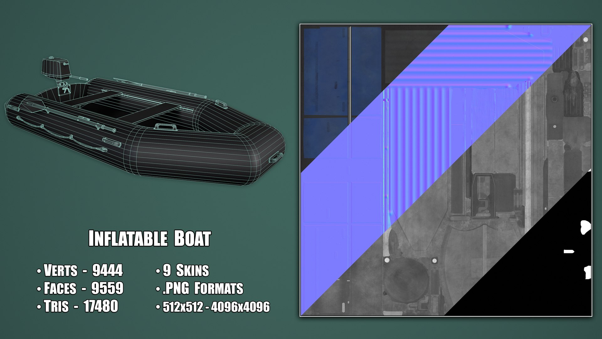 Inflatable Boat 3D model https://p.turbosquid.com/ts-thumb/KL/YNnzvh/eq/z0uv/jpg/1711904254/1920x1080/fit_q87/9f36100dc2b70a930b3483a6dc22c75904f0cc51/z0uv.jpg