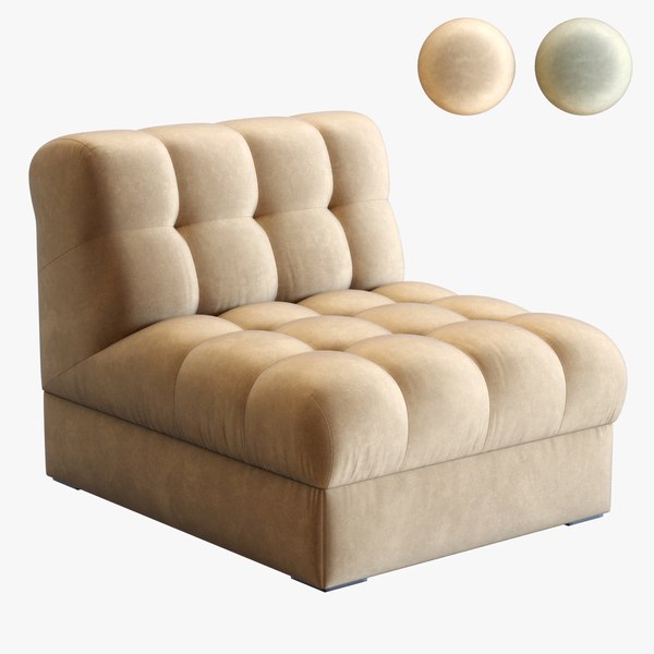 Crate and Barrel Chiltern Slipper Chair 3D model TurboSquid 1993043