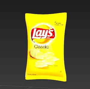 food packet 3D model