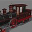 locomotive huntington 3d max