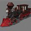 locomotive huntington 3d max