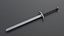 Battle sword 3D model