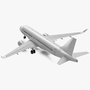 3D airbus a220 100 simple