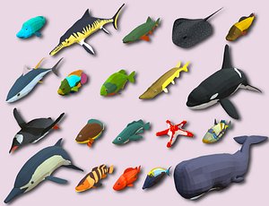 3D fish cartoon games