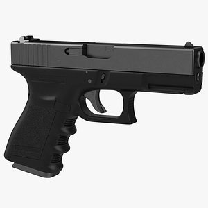 3d compact pistol generic model