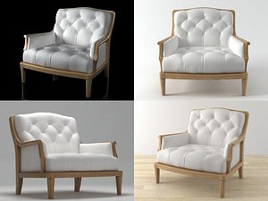 nap armchair 3D model