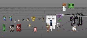 Minecraft mobs