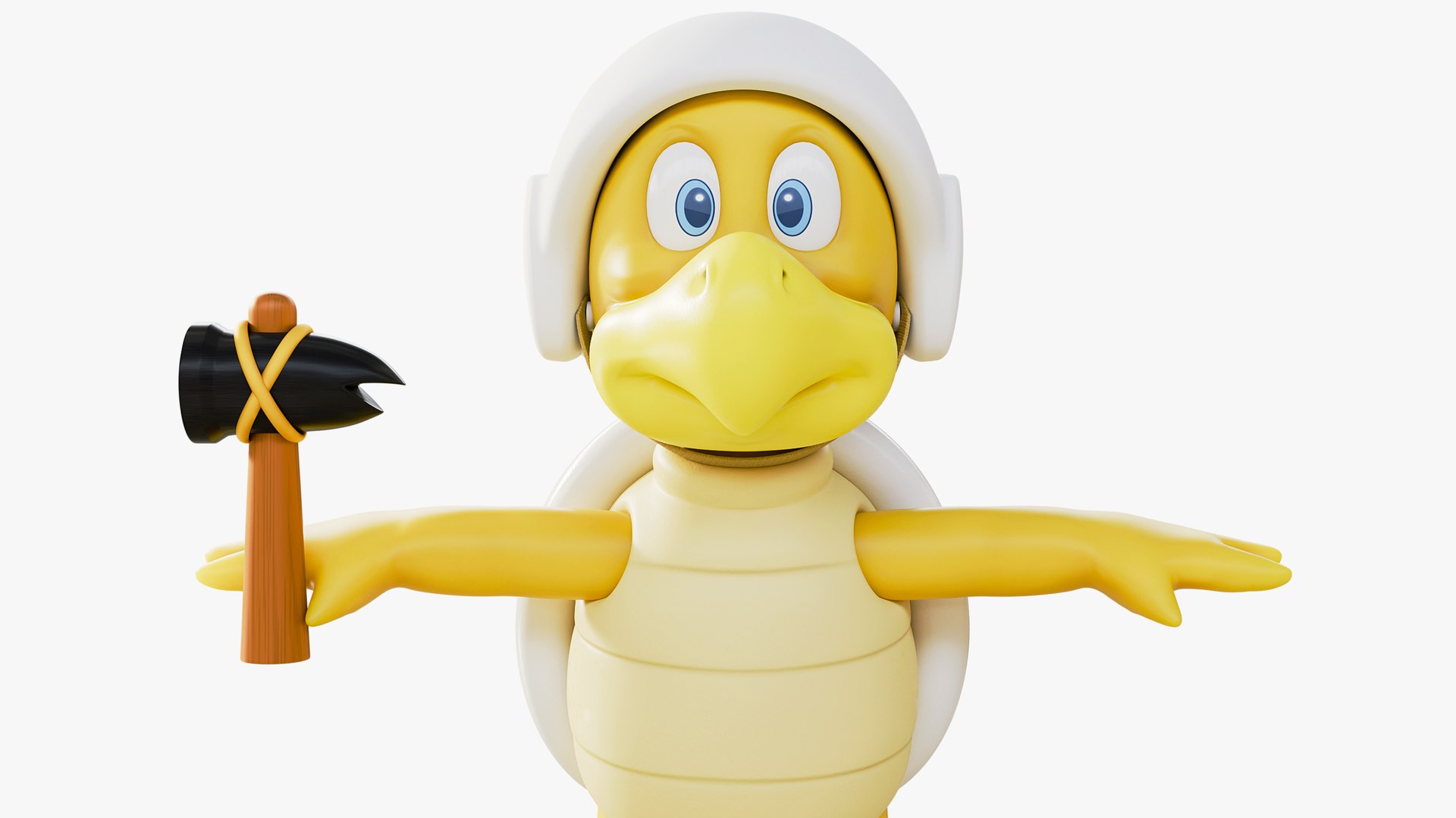 Hammer Bro Character Super Mario Assets 3D - TurboSquid 2332066