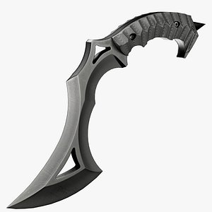 Tactical kukri knife model