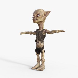 3D Scary Monster Rigged