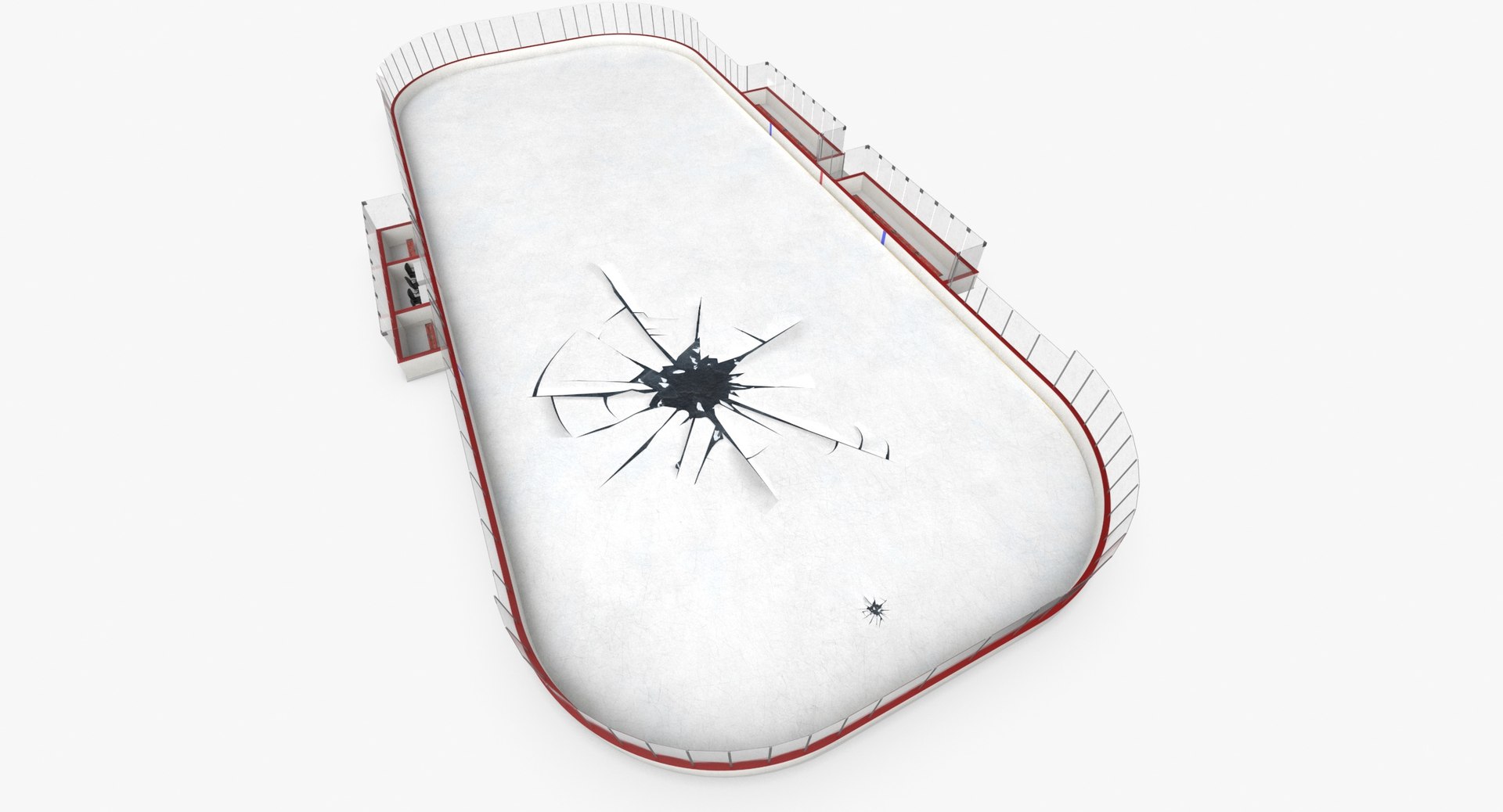 Ice Cracked Pose 01 3D - TurboSquid 1624084