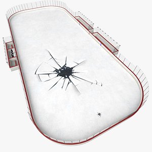 ice cracked pose 01 3D