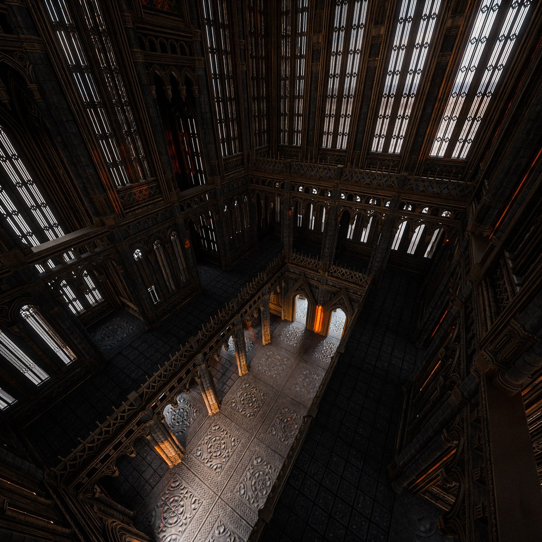 GOTHIC MODULAR BUILDING 7 3D - TurboSquid 2315103