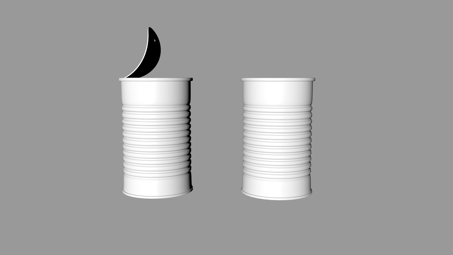 Can Opened And Closed 3D Model - TurboSquid 1966267