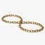 Gold Infinity Chain 3D model