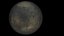 Pluto 16K Dwarf Planet Globe FBX OBJ C4D