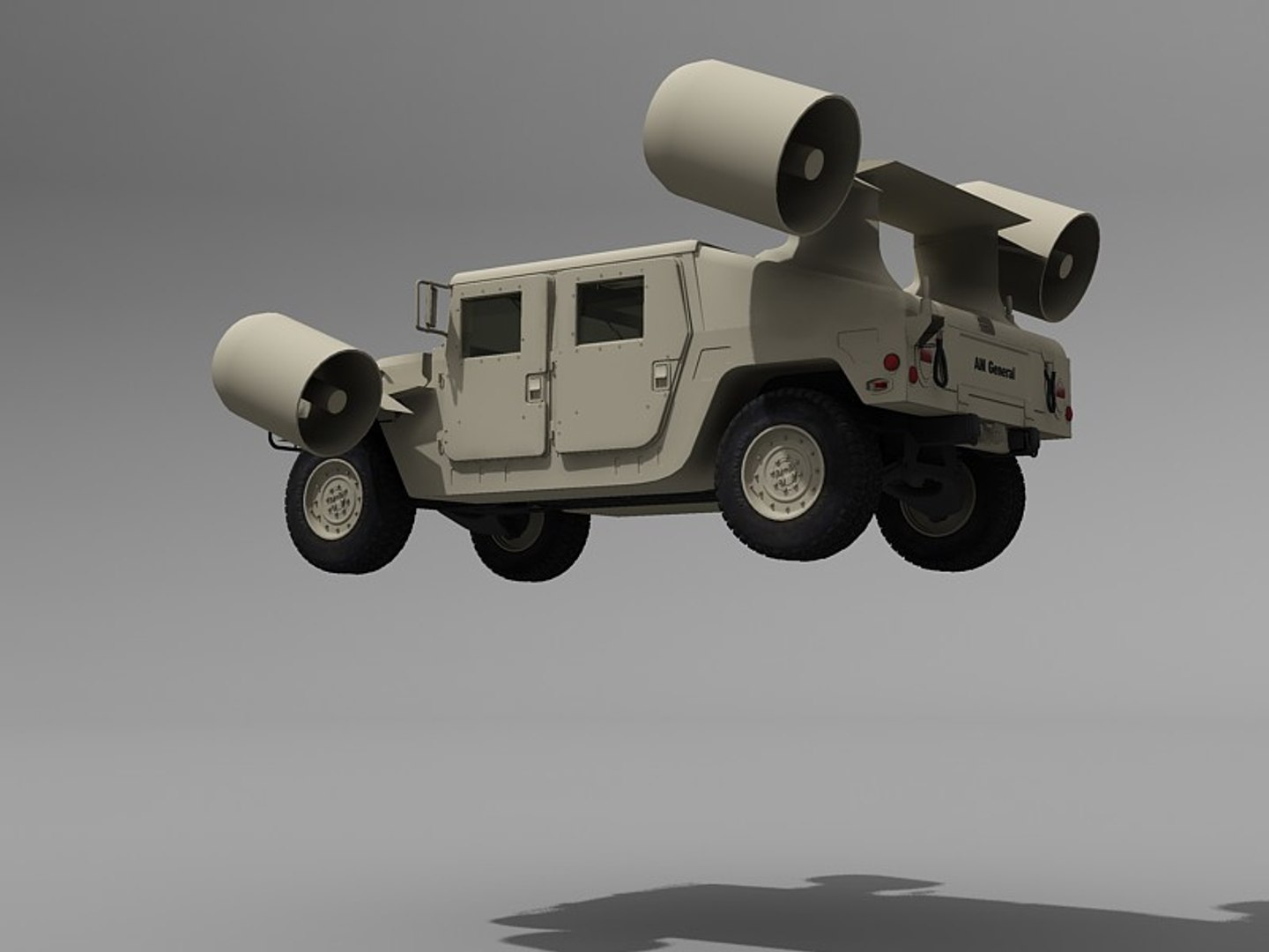 3d Model Concept Hummer