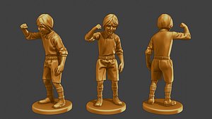 ww2 Casual Boy CB1 007 3D model