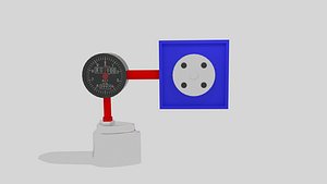 pitot tube simple 3d model