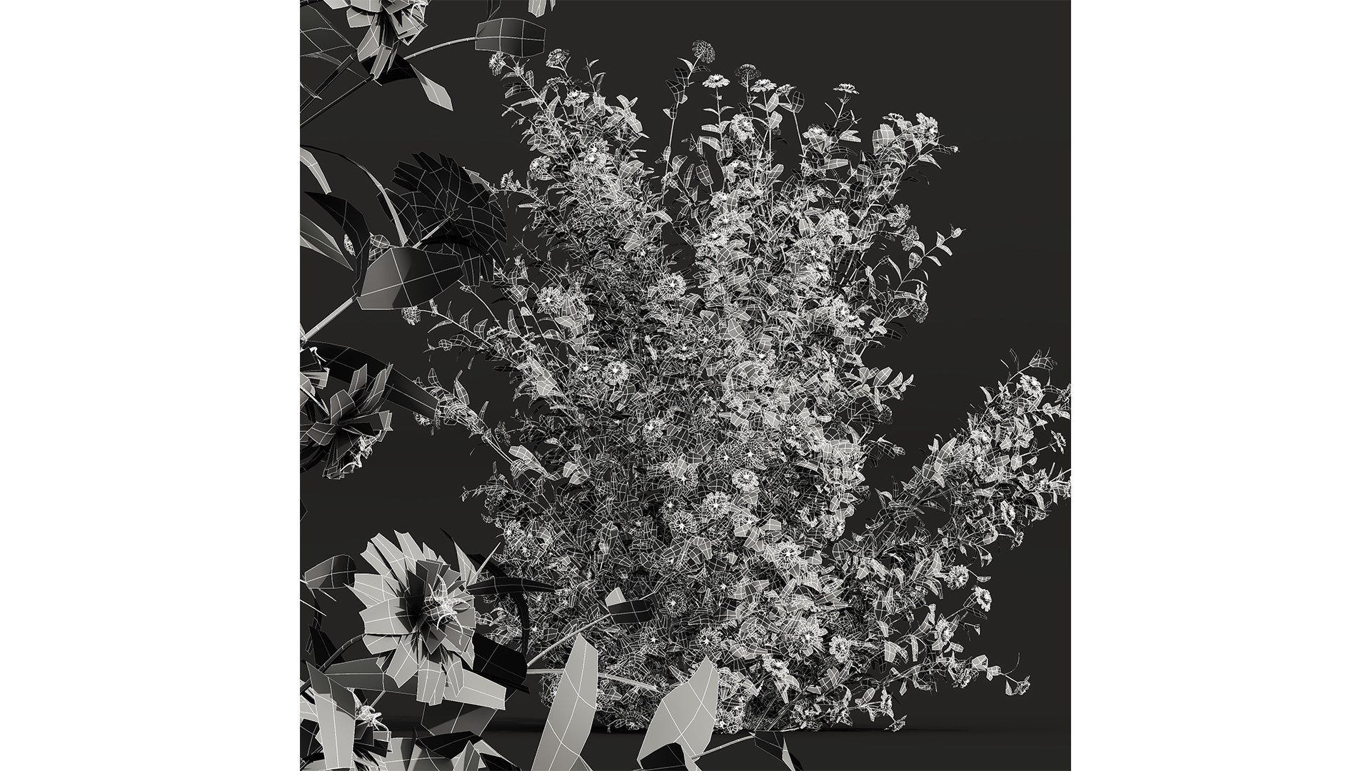 3D 7Different SETS Of Bush Set Vol 39 Model - TurboSquid 2241308