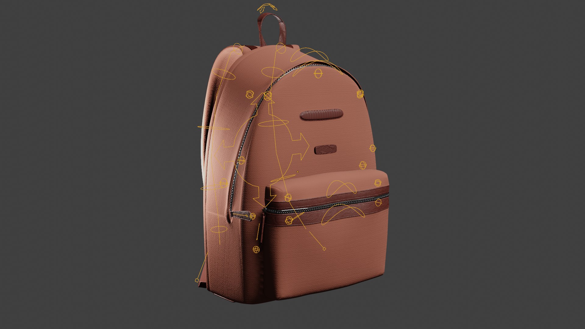 3D Backpack Rigged - TurboSquid 2205737