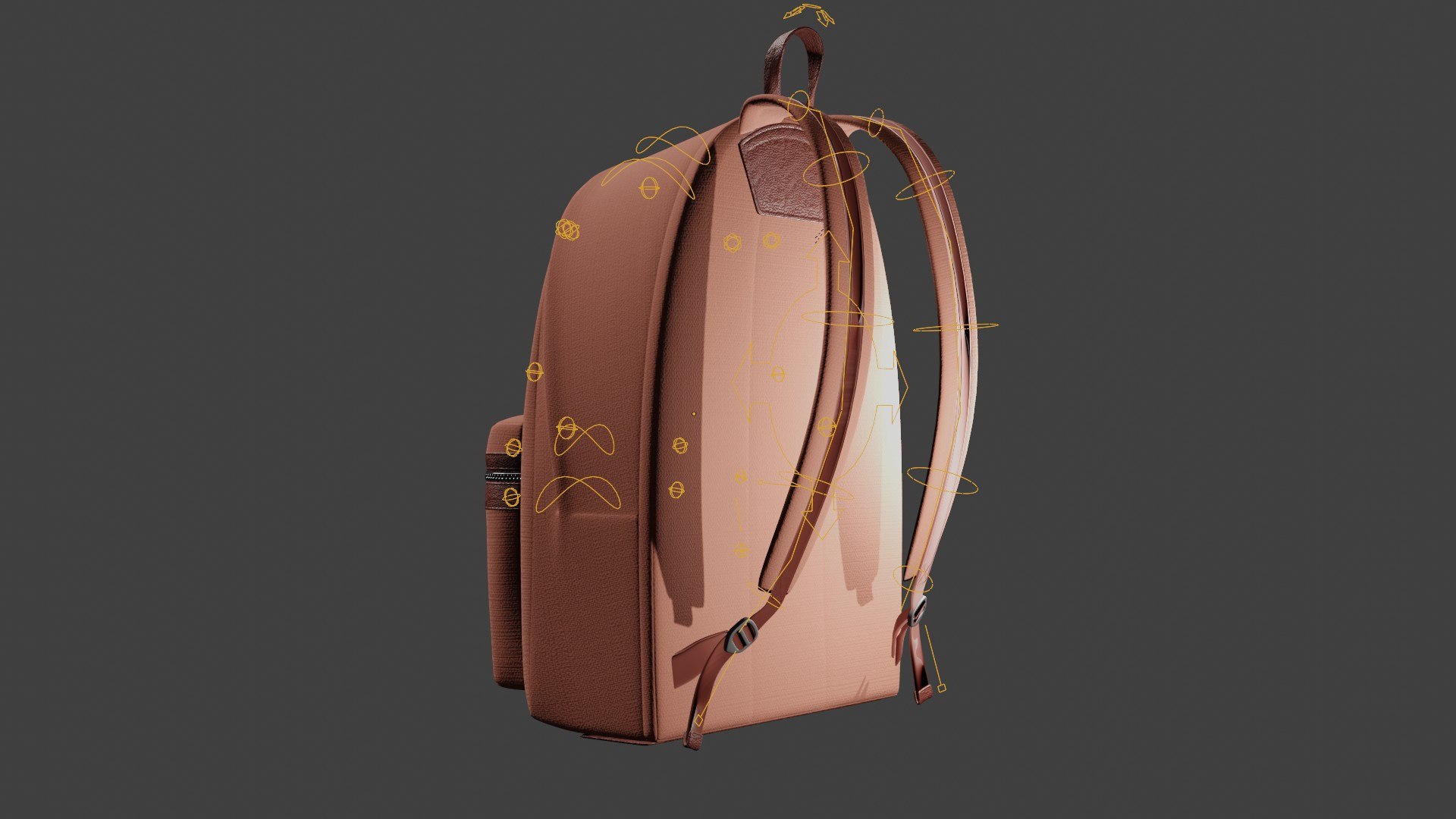 3D Backpack Rigged - TurboSquid 2205737