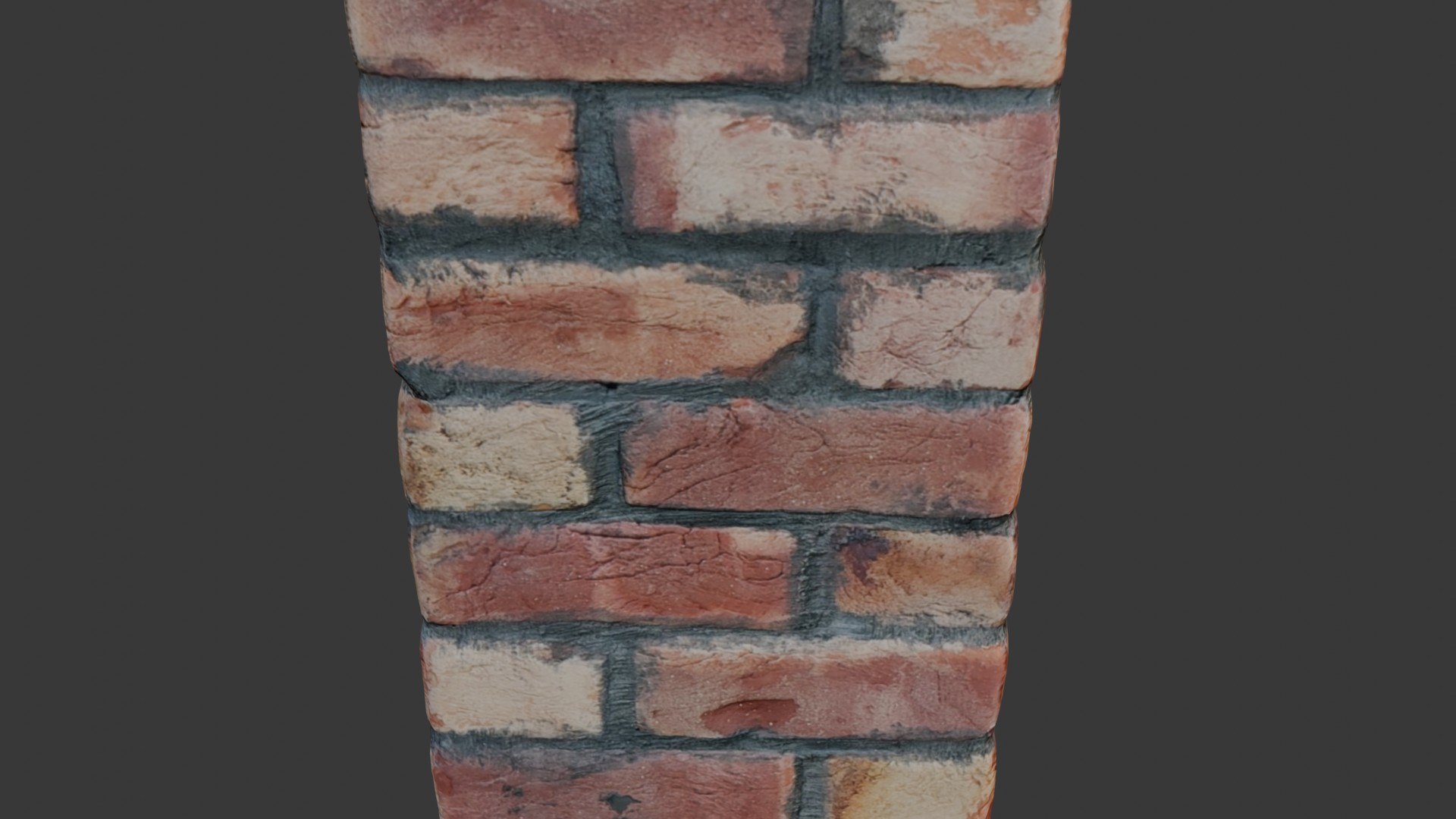 Brick Column Scan 3D - TurboSquid 2395863