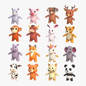 Little Animal Baby Character Pack 01
