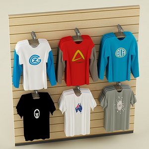 3d model clothes stand