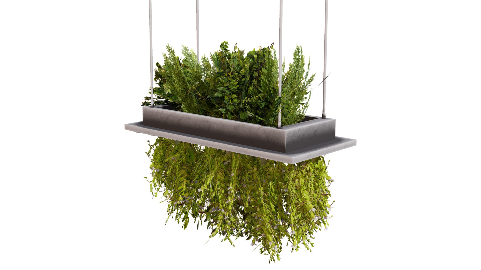 Realistic Hanging Garden Planter 3D Model 3D model https://p.turbosquid.com/ts-thumb/KM/j45LEr/I4/1l/jpg/1735762363/1920x1080/fit_q87/c0b40e1129cc15a64f5e419a680b3c5d4f6a5e0e/1l.jpg