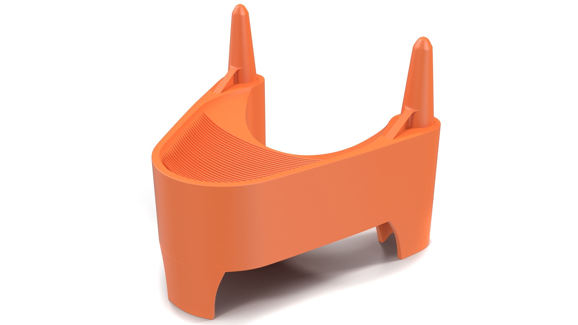 Rubber Football Kicking Tee 3D model preview