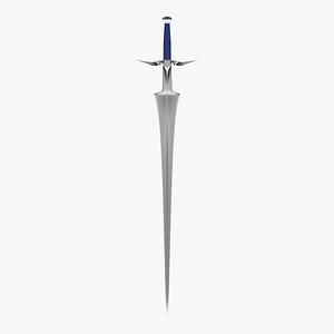 3D Medieval Sword L1773