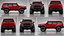 Nissan Patrol GU 4WD model 3D pojazdu terenowego