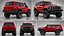 Nissan Patrol GU 4WD model 3D pojazdu terenowego