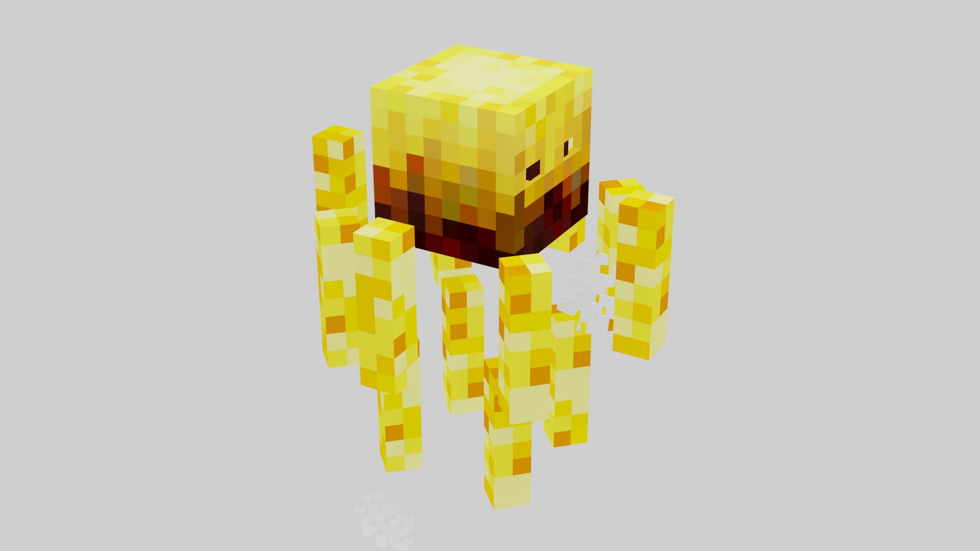 Minecraft Blaze Rigged 3D model https://p.turbosquid.com/ts-thumb/KM/n2jD3d/5F/minecraftblaz_110/png/1666645995/1920x1080/fit_q87/d5e1c54bdd1f88534e7af2aa3bc4b58d19735d55/minecraftblaz_110.jpg