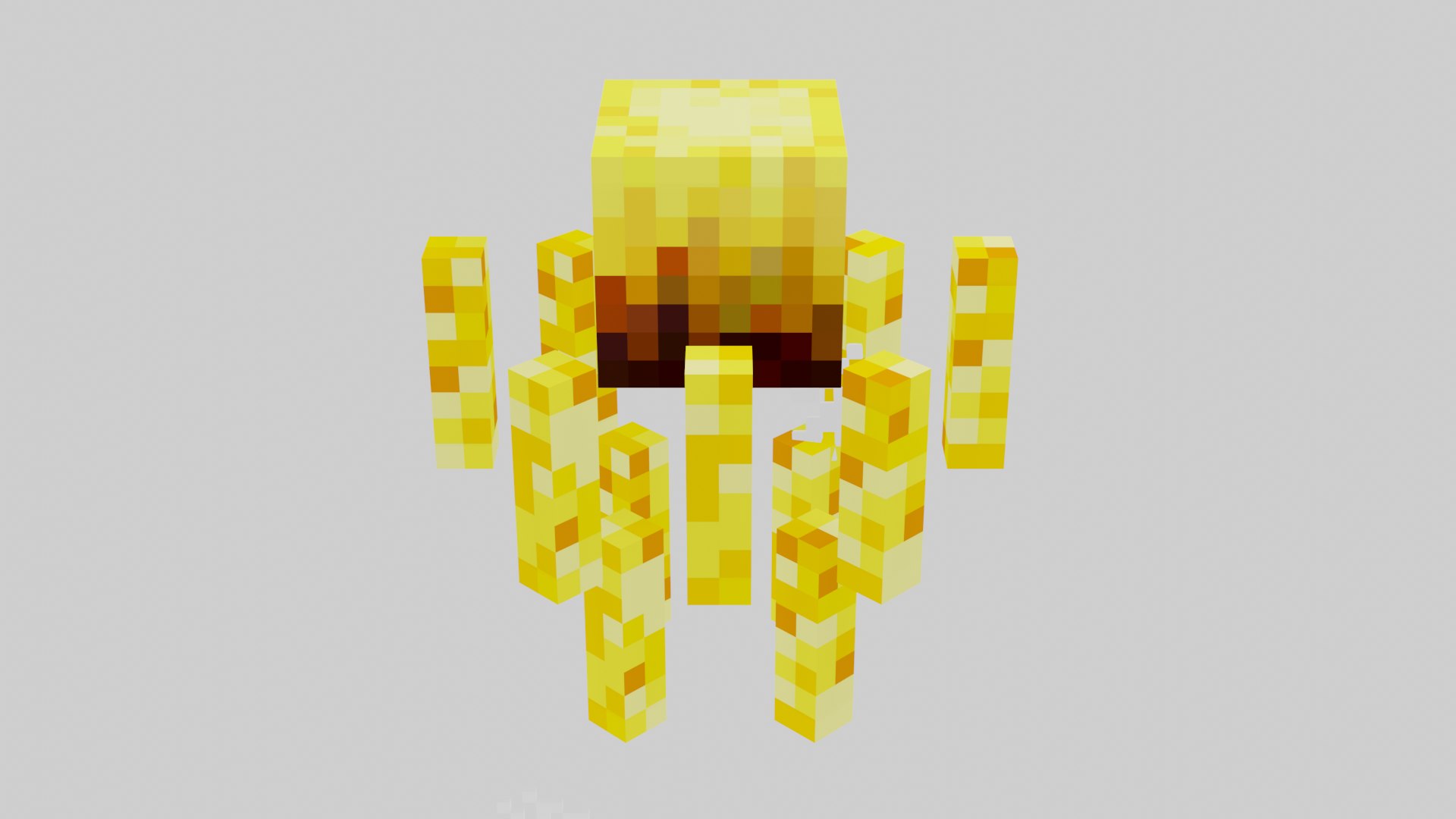 Minecraft Blaze Rigged 3D model https://p.turbosquid.com/ts-thumb/KM/n2jD3d/y3/minecraftblaz_80/png/1666645992/1920x1080/fit_q87/2a3bedb7cb5bdb75d3363513ea3745e8dd1e9036/minecraftblaz_80.jpg