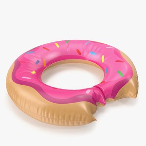 3D donut pool float