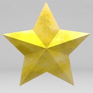 star christmas 3D model