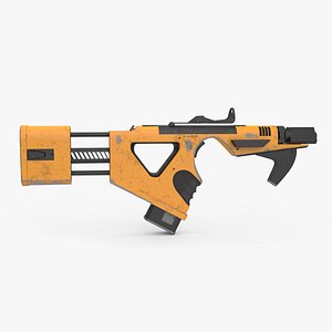Sci-Fi Gun Used Yellow