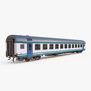 3D train modeled