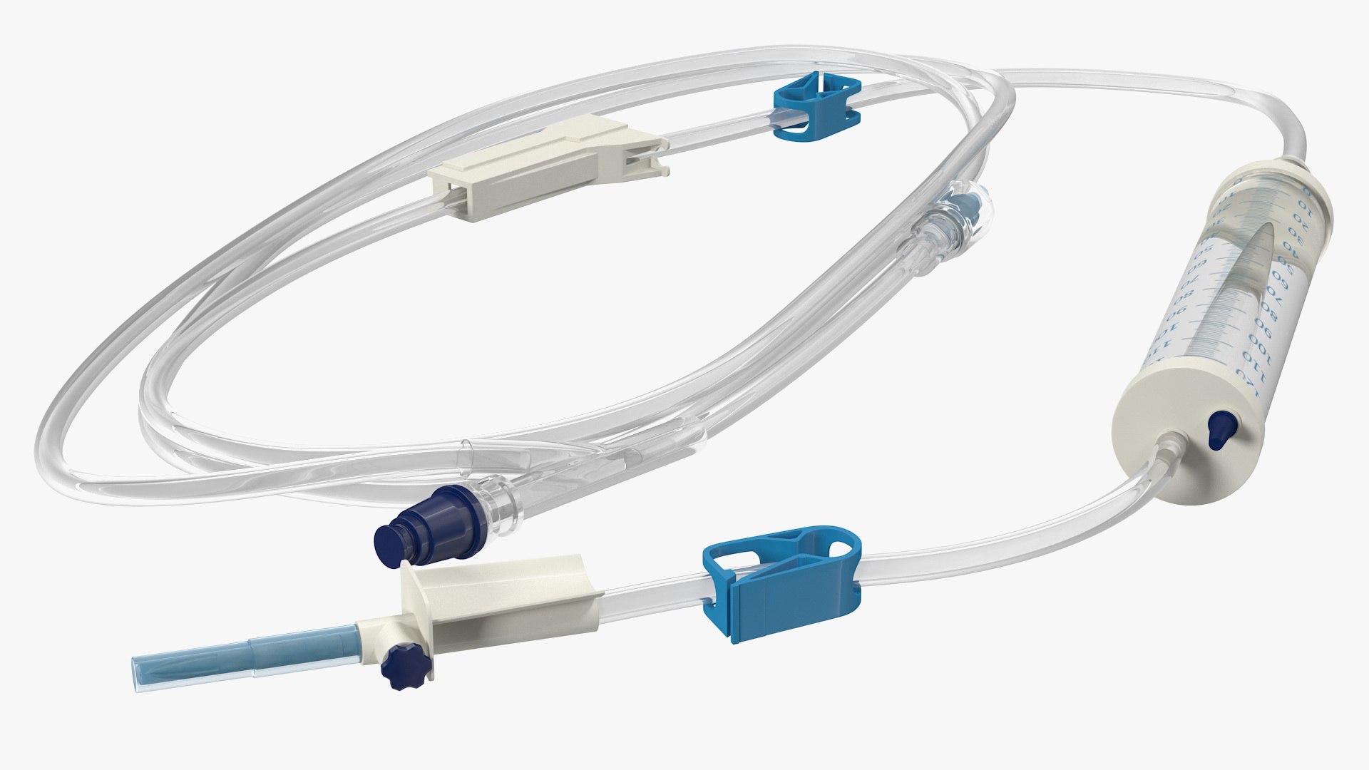 Iv Rolled Dropper 3D Model - TurboSquid 1458520