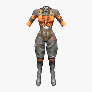 Cyberpunk Bodysuit 3D model