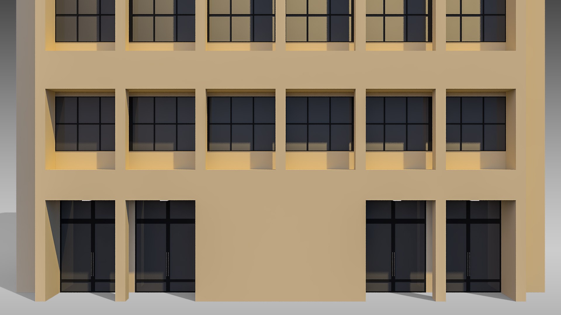 Commercial Building 009 3D Model - TurboSquid 1725104