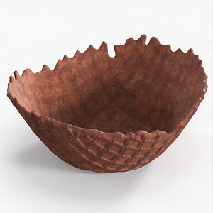 Waffle Cup Brown
