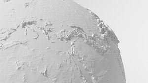 Planet Earth - Polygons - Realistic 3D World Globe