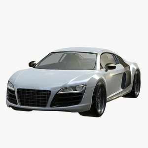 3d model audi r8